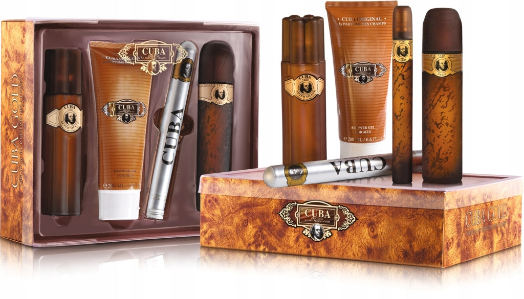 Jean-Pierre Sand Cuba Gold Geschenkset 4-Stück