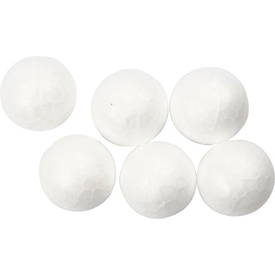 Creativ Company Bälle, D 1,5 cm, weiß, 200 Stück 1 Box