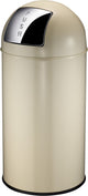 Eko - Push Can 40 Liter - Griff - Creme - Abfallbehälter