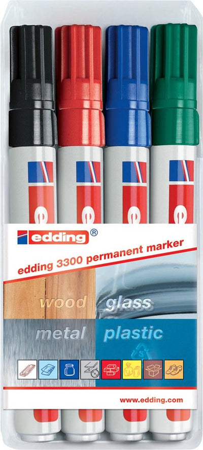 Edding Filzstift 3300 Diagonale 1-5mm sortiert