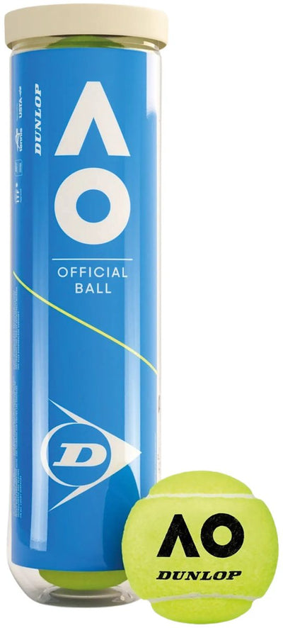 Dunlop Australian Open Tennisbälle – 4 Stück