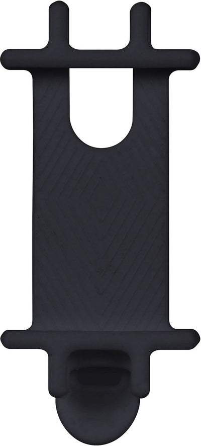 Dresco Fahrrad-Telefonhalter – geeignet für Smartphones von 10 bis 15 cm – Schwarz