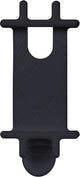 Dresco Fahrrad-Telefonhalter – geeignet für Smartphones von 10 bis 15 cm – Schwarz