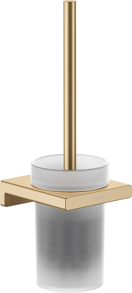 Hansgrohe addstoris WC-Bürstengarnitur zur Wandmontage, gebürstete Bronze
