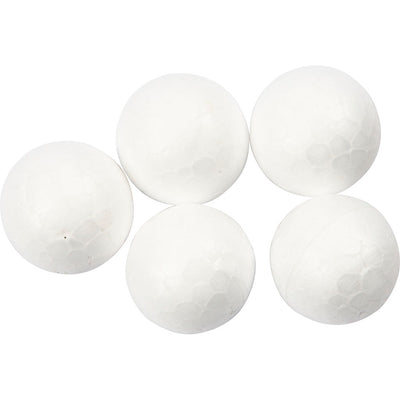Creativ Company Bälle, D 2 cm, weiß, 200 Stück 1 Box