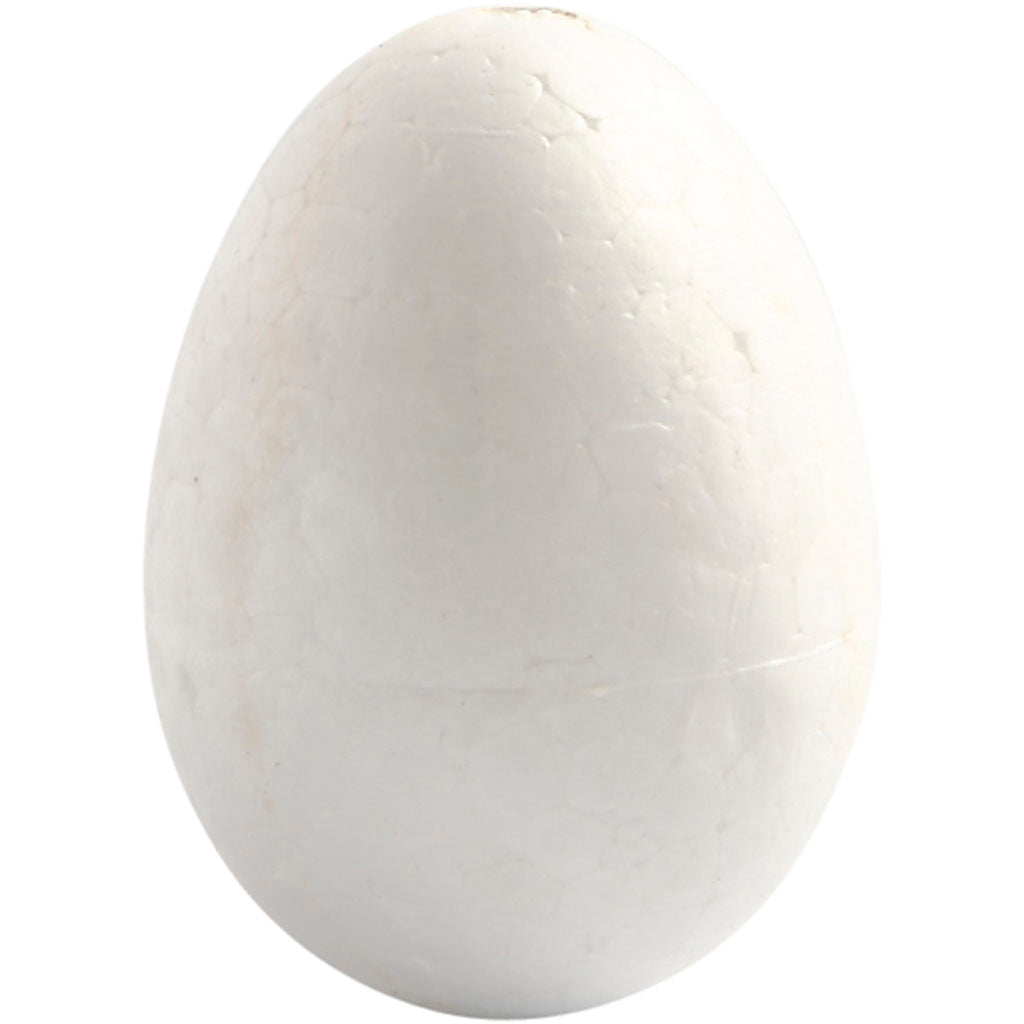 Creativ Company Eier, H: 4,8 cm, weiß, 100 Stück 1 Box