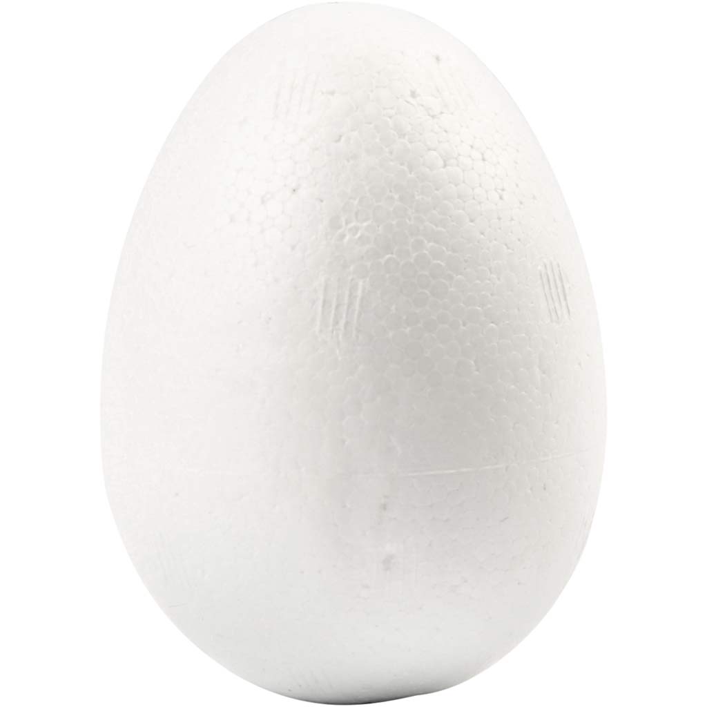 Creativ Company Eier, H: 6 cm, weiß, 50 Stück 1 Box