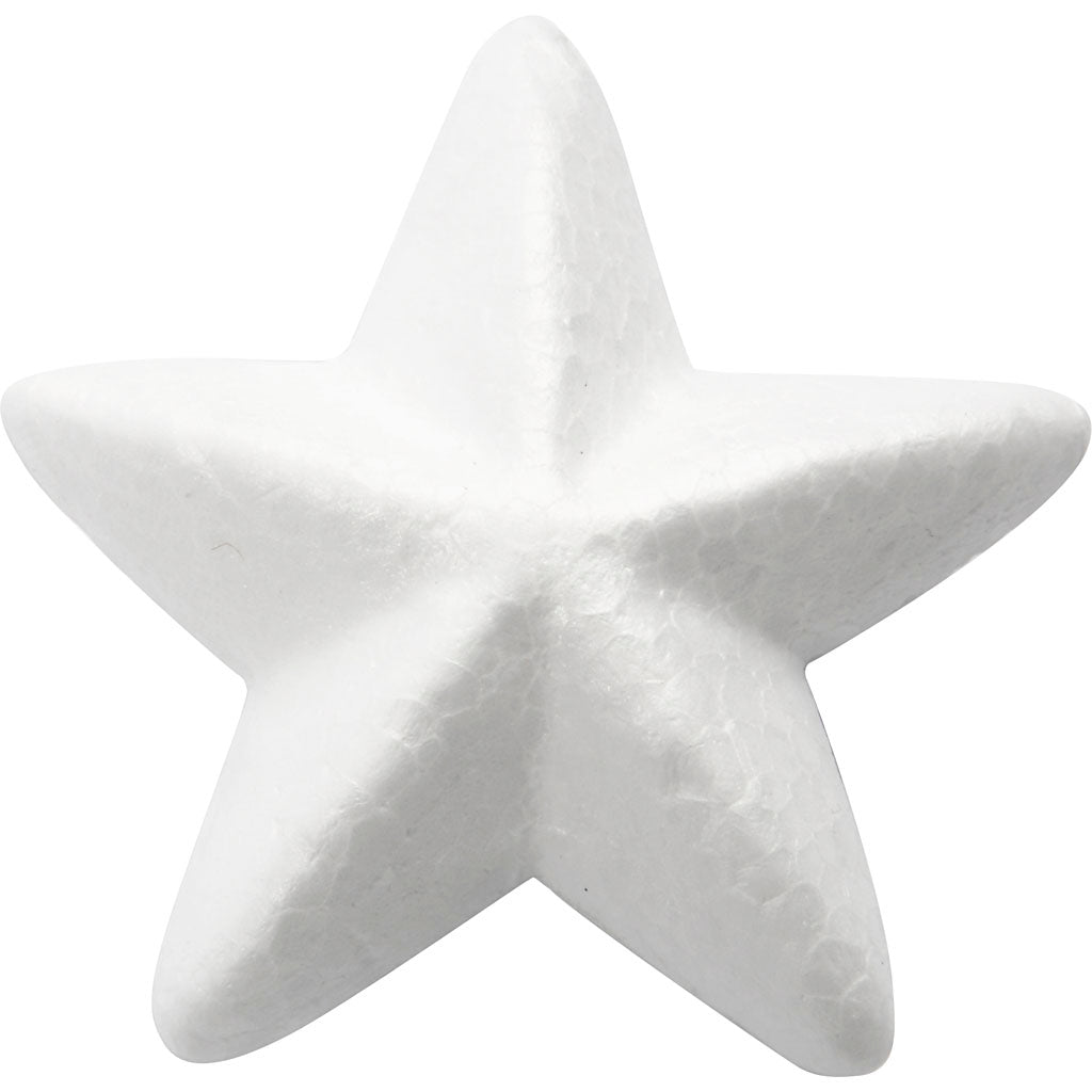 Creativ Company Sterne, B: 11 cm, weiß, 25 Stück 1 Box