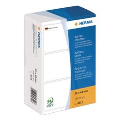 Adressetiketten für Schreibmaschinen von Herma