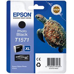Epson T1571 schwarze Tintenpatrone