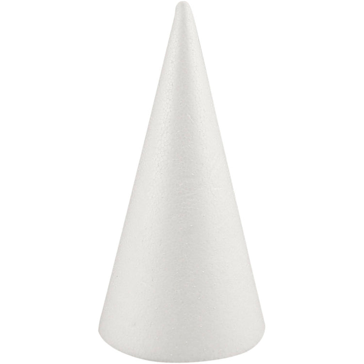 Creativ Company Kegel, H: 19,5 cm, T 7 cm, weiß, 1 Stück