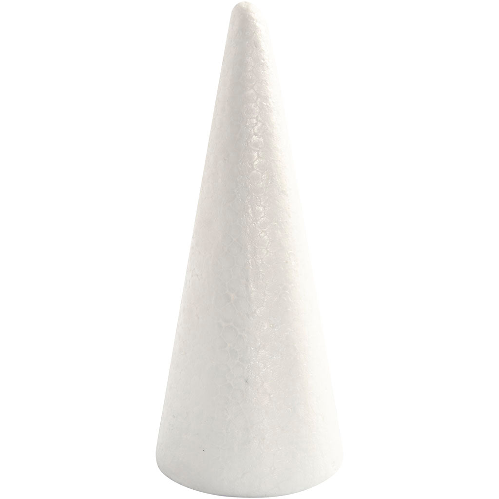 Creativ Company Kegel, H: 19,5 cm, T 7 cm, weiß, 1 Stück