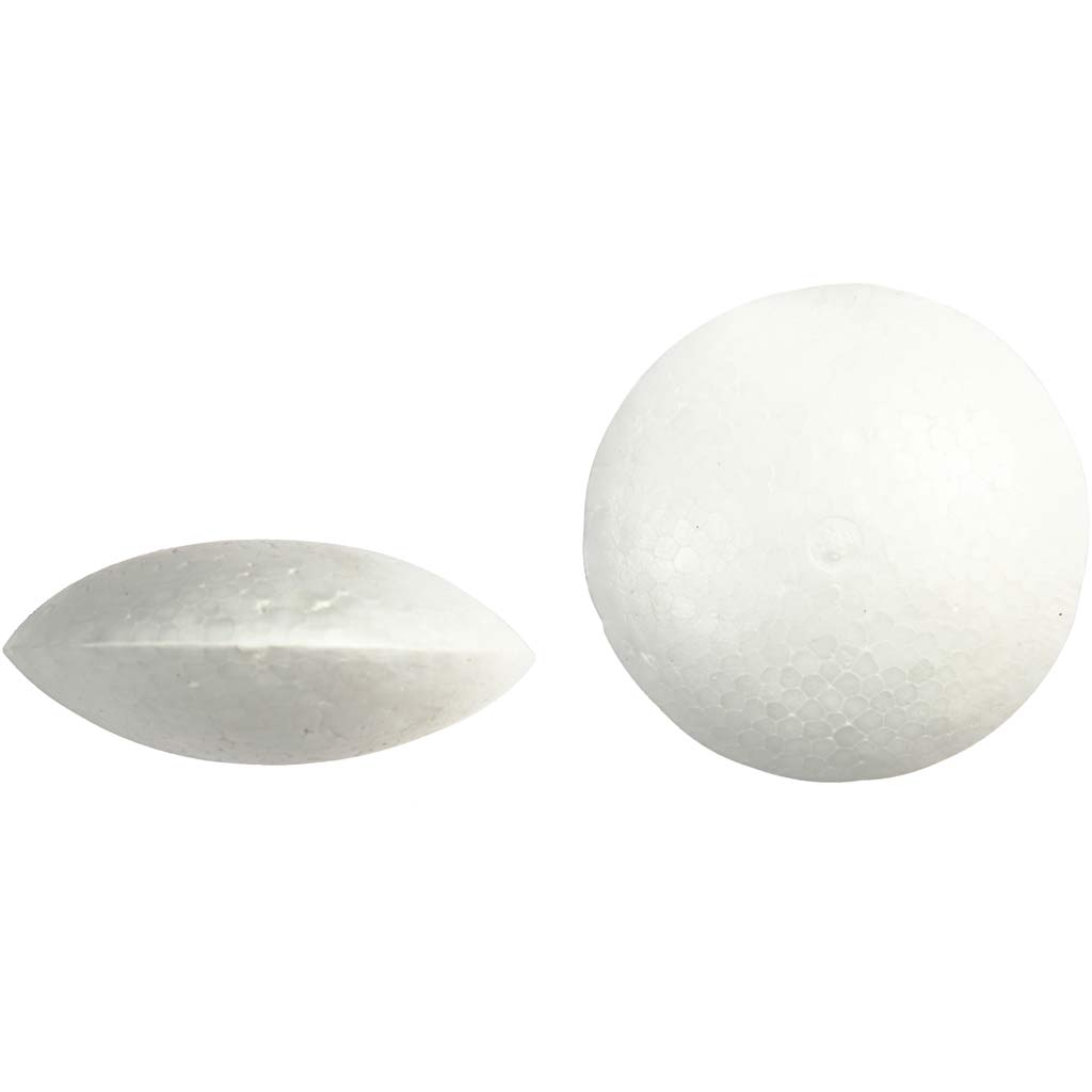 Creativ Company UFOs, D 7,5 cm, Stärke 31 mm, weiß, 100 Stück 1 Box