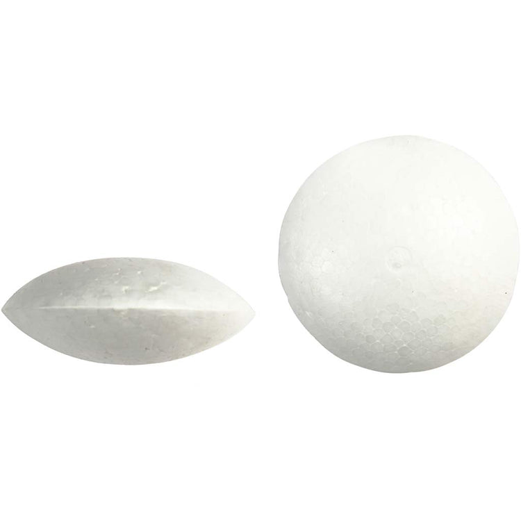 Creativ Company UFOs, D 7,5 cm, Stärke 31 mm, weiß, 100 Stück 1 Box