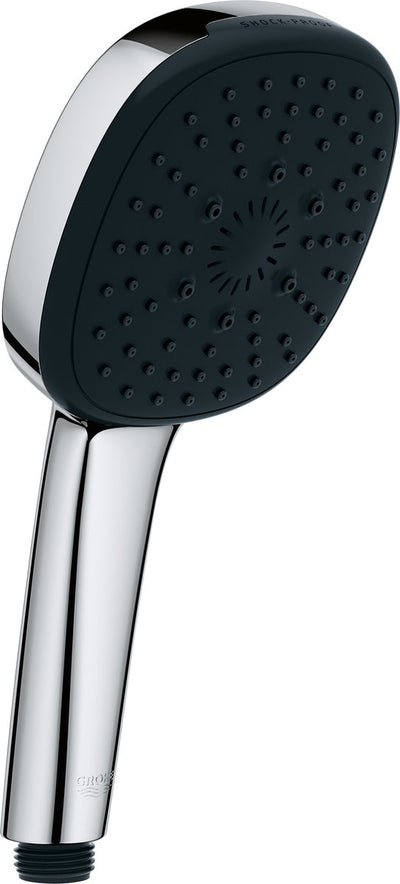 Grohe Vitalio Comfort 110 Handbrause – 3 Strahlarten – Wassersparend (8l min) – Massagefunktion – Chrom