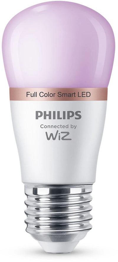Philips Beleuchtung Philips Smart Lighting - Kugellampe - Intelligente LED-Beleuchtung - farbiges und weißes Licht - E27 - 40 W - matt - WLAN
