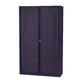 Rolltürenschrank hoch Bisley 120x43x198cm dunkelgrau 4 Einlegeböden