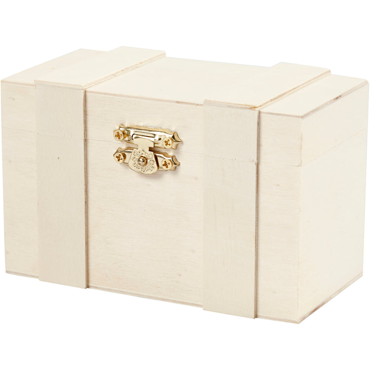 Creativ Company Holzschatzkiste, 12,5 x 7,5 x 6 cm