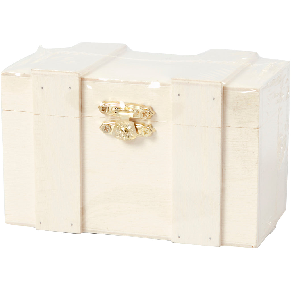Creativ Company Holzschatzkiste, 12,5 x 7,5 x 6 cm