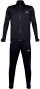 Under Armour UA Rival Knit Track Suit-BLK Herren-Trainingsanzug – Schwarz – Weiß