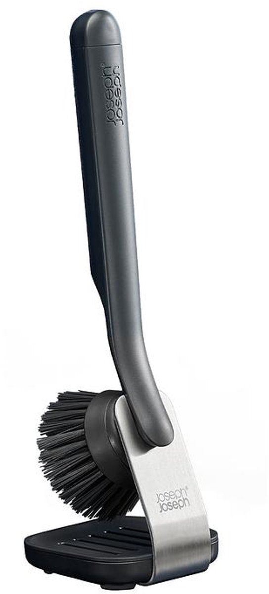 Joseph Joseph Skintech Wäsche -up -Pinsel mit austauschbarem Kopf und Halter