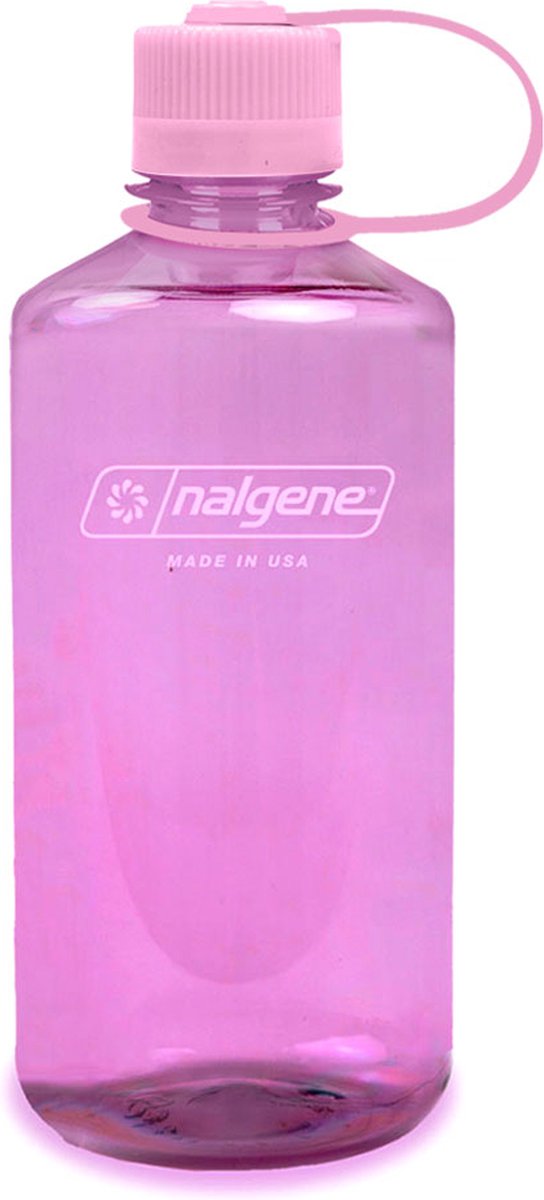 Nalgene – Enghalsflasche – Trinkflasche – Wasserflasche – auslaufsicher – 1000 ml – BPA-frei – nachhaltig – Kirschblüte