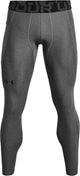 Under Armour UA HG Armour Leggings – Graue Herren-Sporthose – Carbon Heather – Schwarz