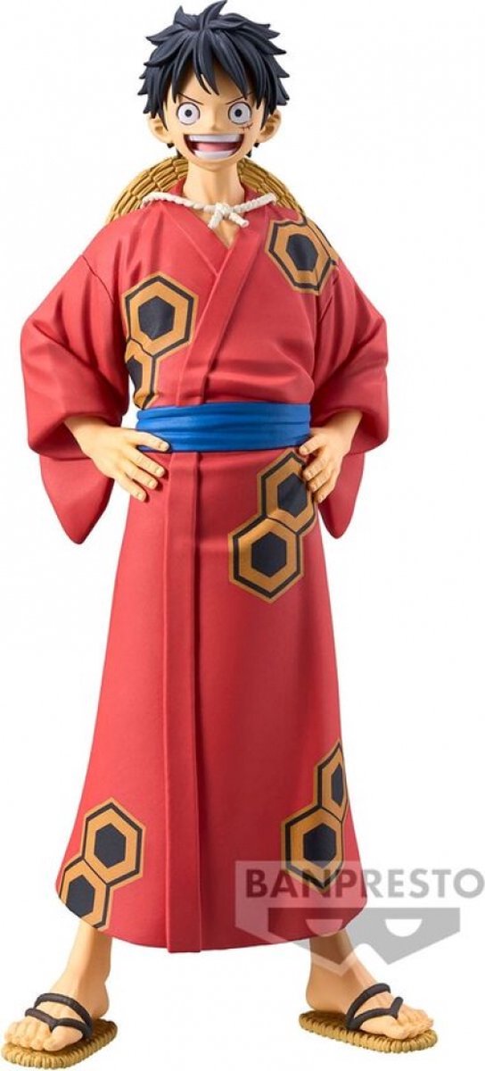 One Piece Banpresto – die Grandline-Serie – Wanokuni Monkey D. Ruffy – Yukata ver. Sammelfiguren mehrfarbig