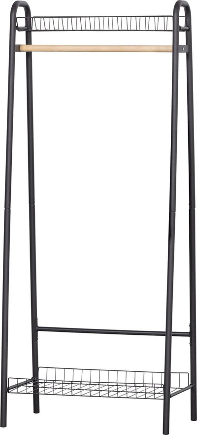 Woood Jovi Kleiderständer – Metall – Schwarz – 167 x 70 x 41
