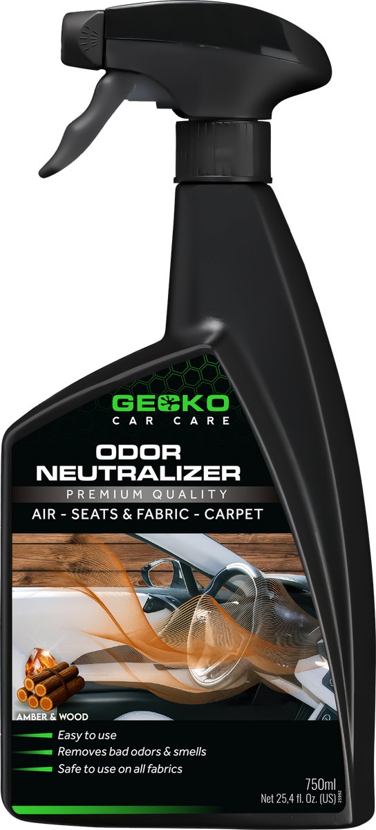 Gecko Autopflege Geruchsneutralisator Bernsteinholz 750ml