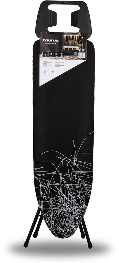 Taurus Bügelbrett 110x32cm - - Argenta Schwarz-1