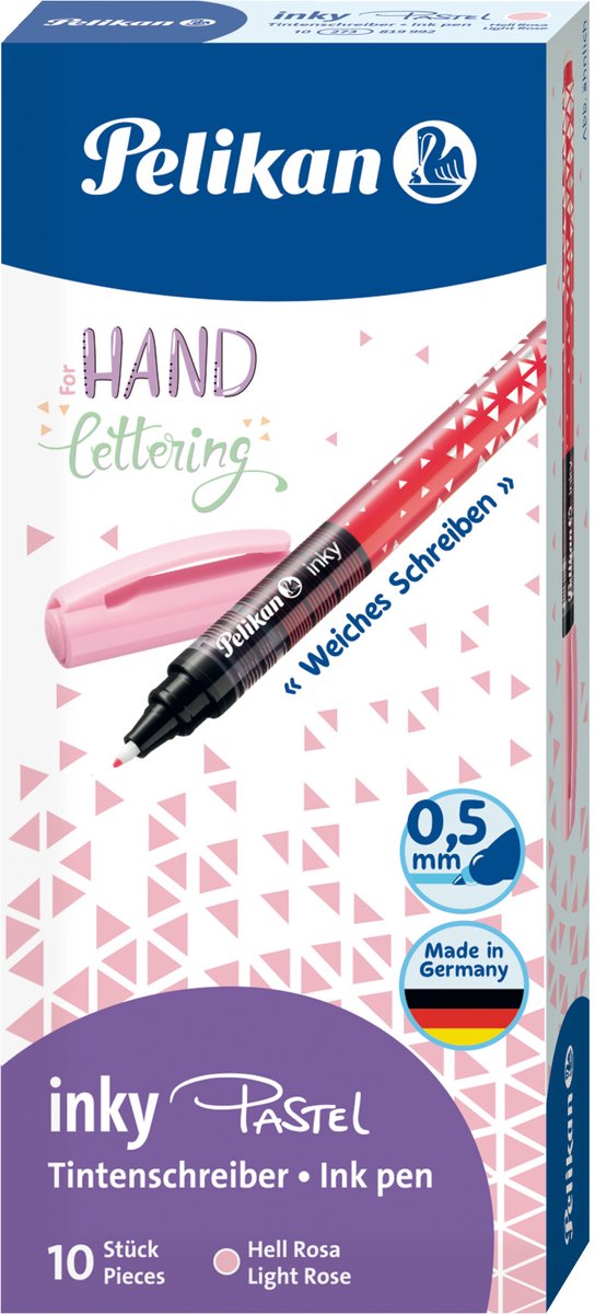 Pelikan Tintenstift Inky 273 Pastell Hellrosa 10 Stück