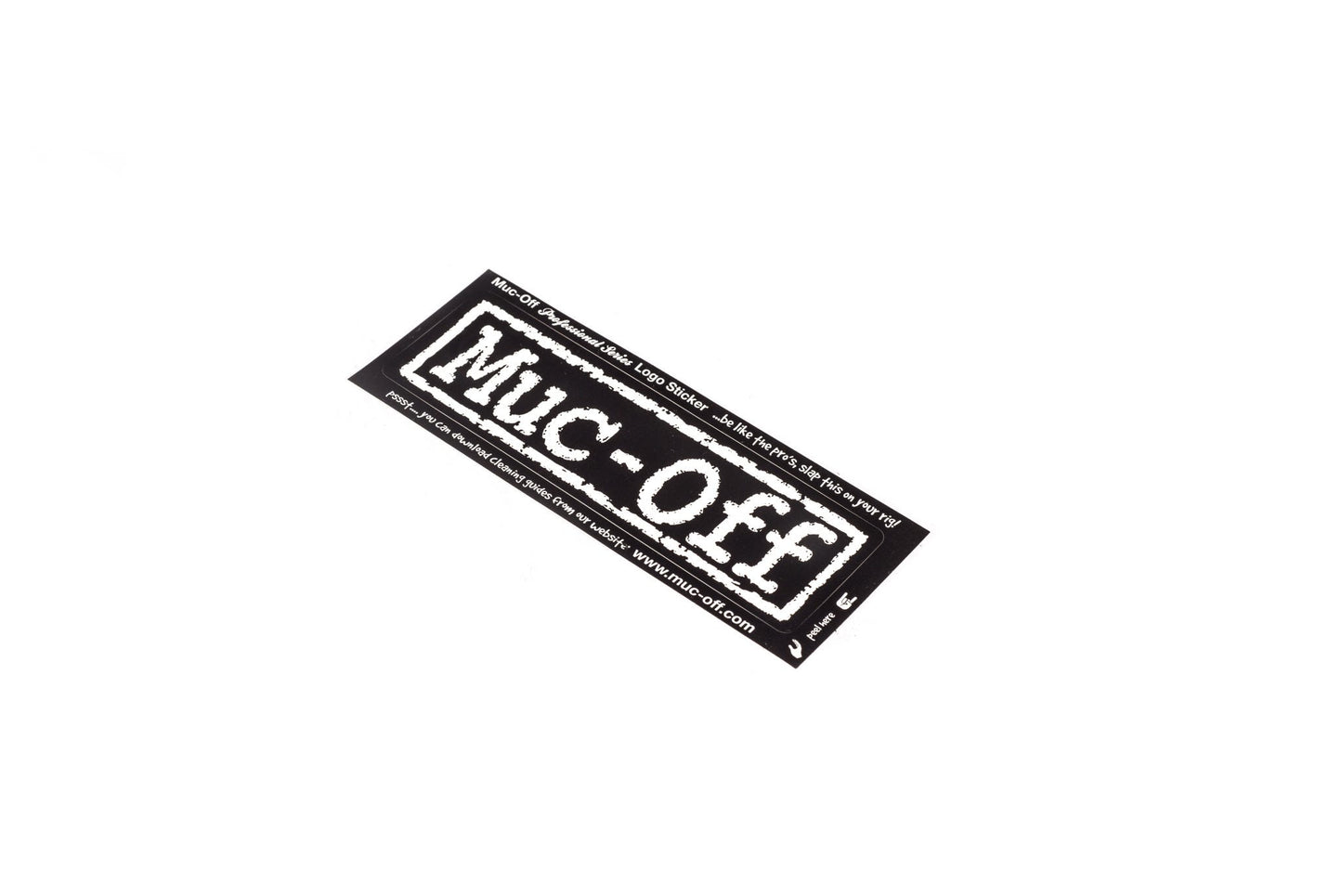 Muc-off Logoaufkleber klein