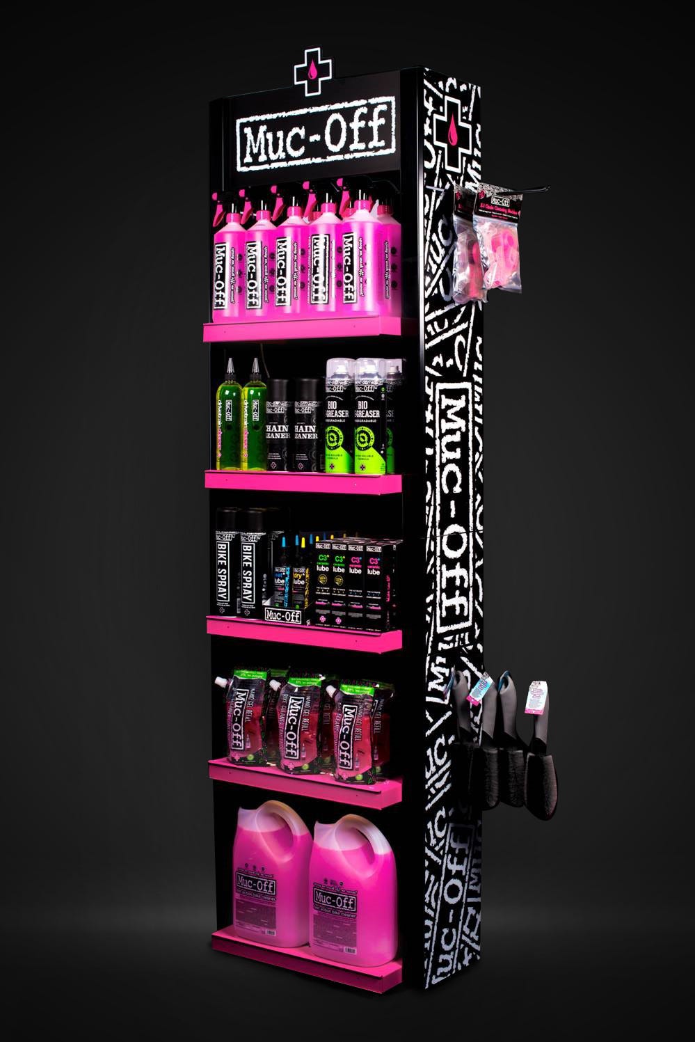 Muc-off Headerboard für Premium-Display (schmal)