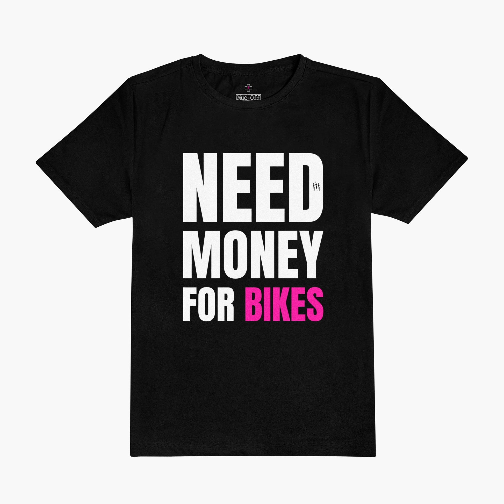 Muc-off t_shirt braucht Geld für Fahrräder