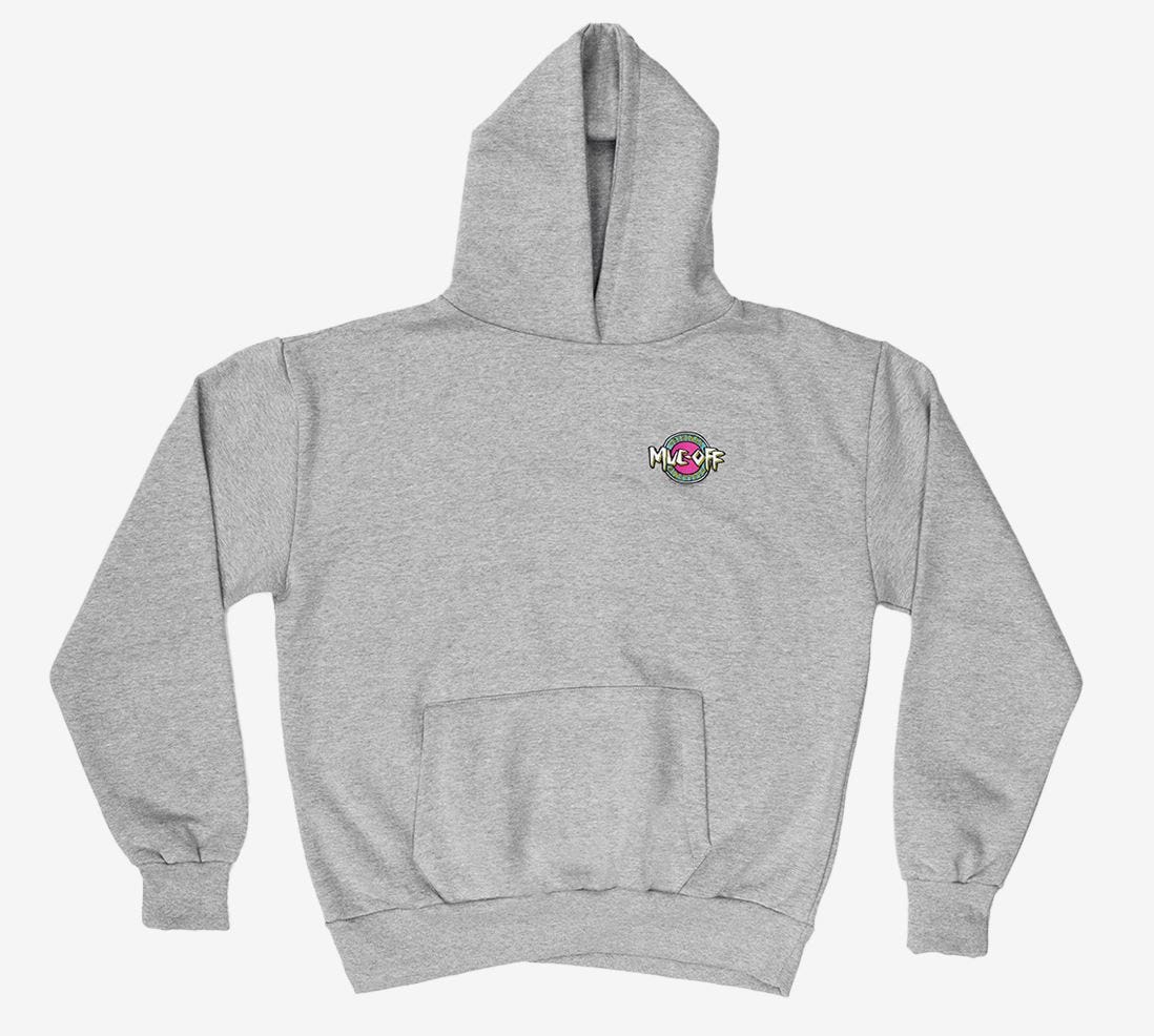 Muc-Off-Pullover in Surfgrau