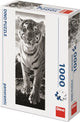 Dinotoys Dino Panorama Puzzle eines weißen Tigers - 1000 Stücke