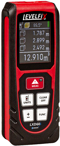 Levelfix LXD60i Entfernungsmesser bis 60 m mit grünem Strahl