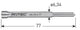 Rotec Zentrierstift ø6,34mm l=77mm