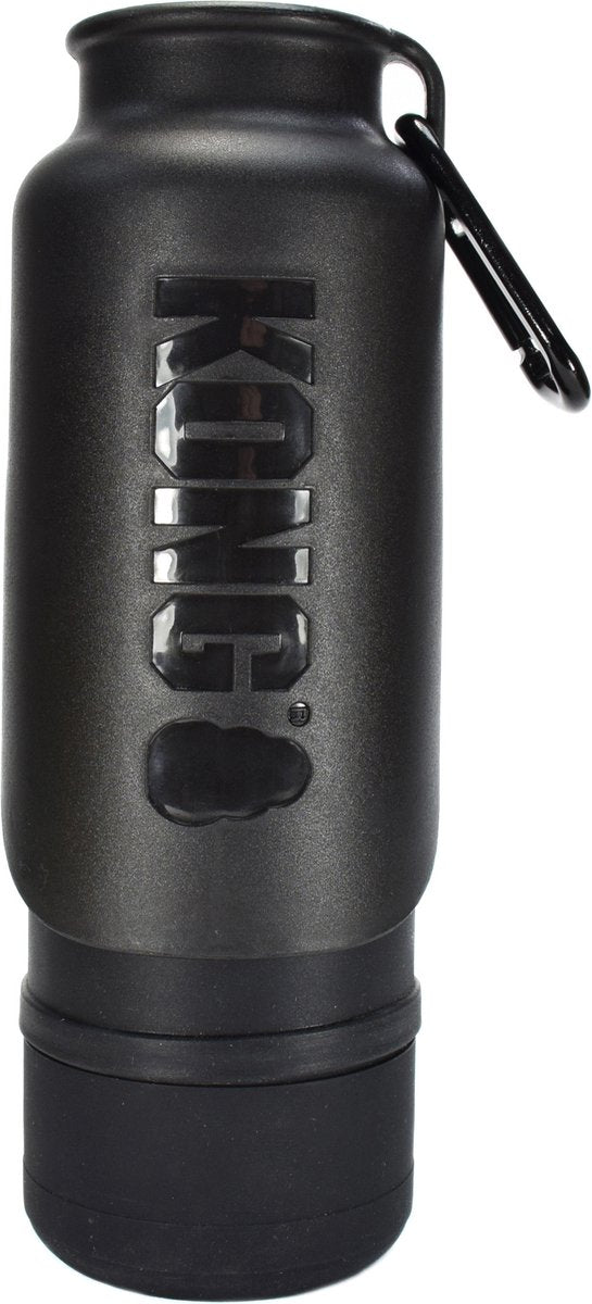 Kong H2O Trinkflasche Thermos schwarz