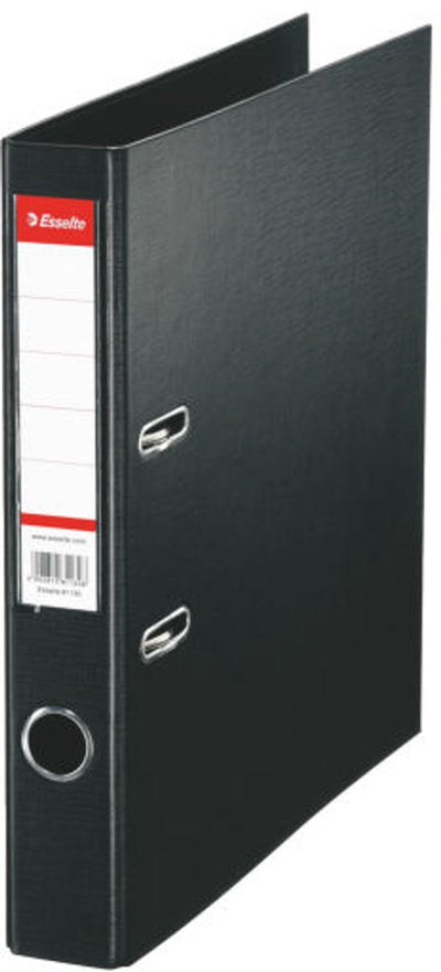 Esselte Standardbinder schwarz – A4 – 50 mm – ohne Kantenschutz