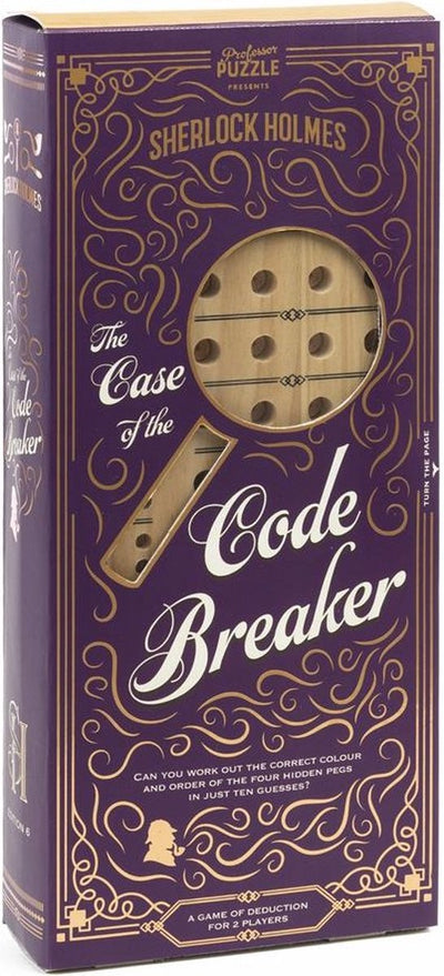 Professor Puzzle-Denkspiel Der Fall des Codeknackers Holz