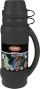 Thermos Premier Isolierflasche – 1l – Schwarz