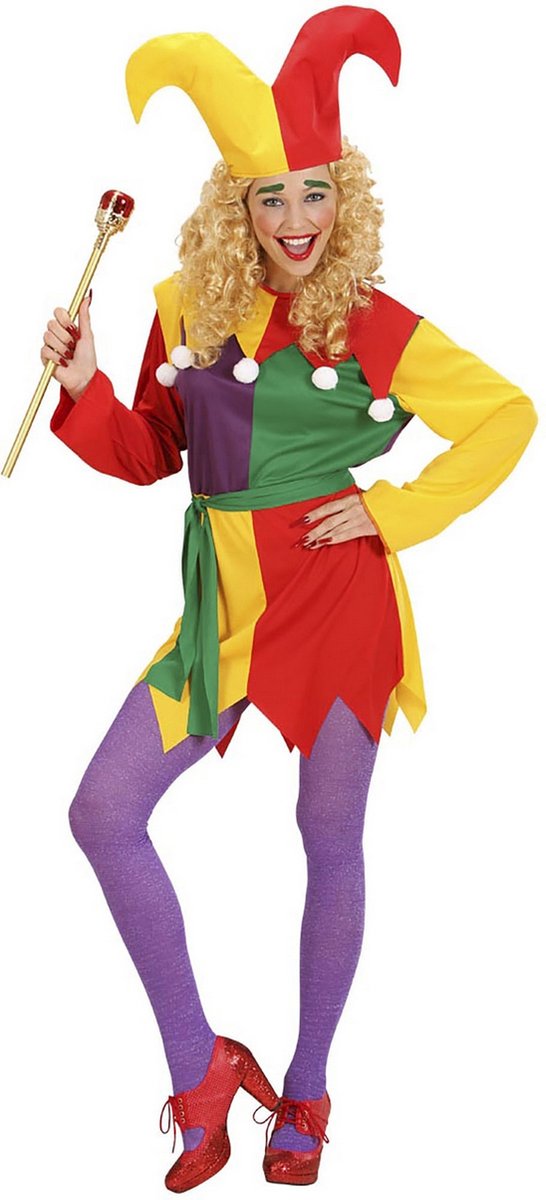 Finidi Joker Kostüm Damen Narr