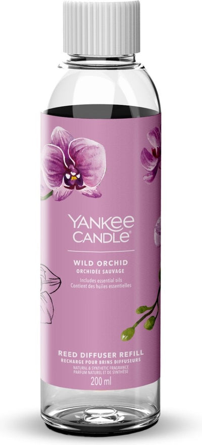 Yankee Candle - Nachfüllpackung für Duftstäbchen 200 ml - Wilde Orchidee
