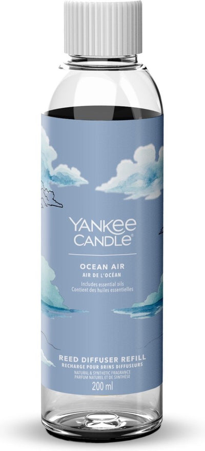 Yankee Candle - Nachfüllpackung für Duftstäbchen 200 ml - Meeresluft