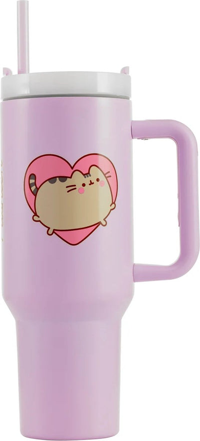 Pusheen Heart 40oz 1200ml Tumbler-Trinkflasche – doppelwandig