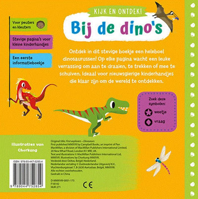 Deltas Watch and Discover! Am Dinos Flapjesboek
