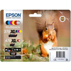 Pk6 Tinte Epson 6-Farben 378xl 478xl