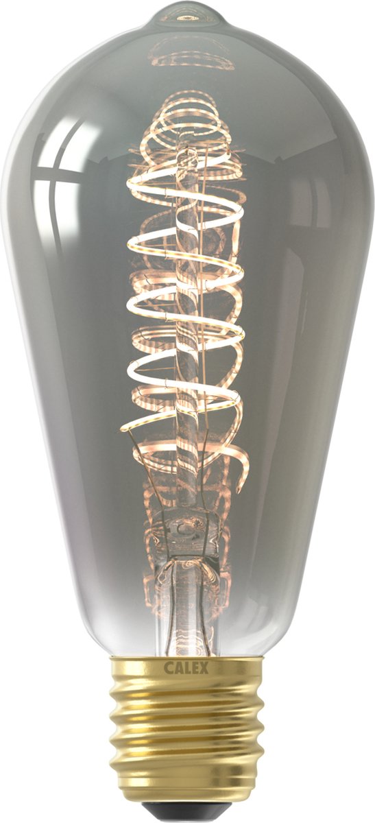 Calex-Filament-LED-Lampe – E27 – Titan – Lichtquelle – 4 W – dimmbar